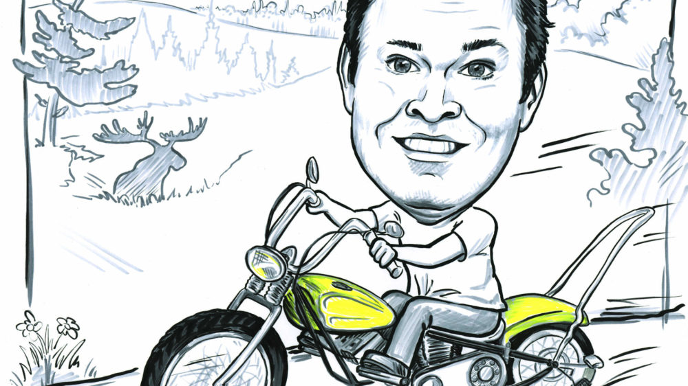 caricature-motorcycle-dude