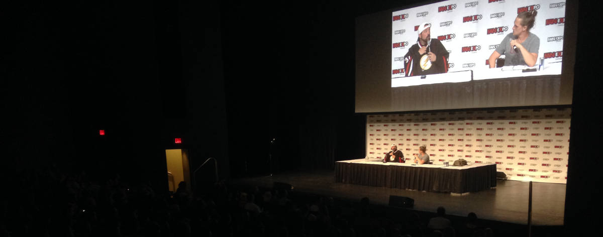 Fan Expo panel with Jay and Silent Bob