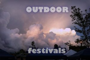 bad weathr at outdoor art festivals