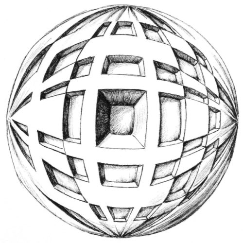 abstract ball design from cuvilinear perspective