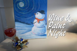 Wine and Paint Night - painting example