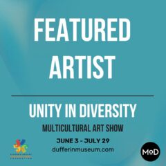 Dufferin Museum June 2023 art show