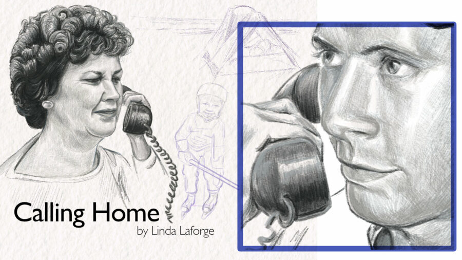 Digital art story telling experience about homelessness and family