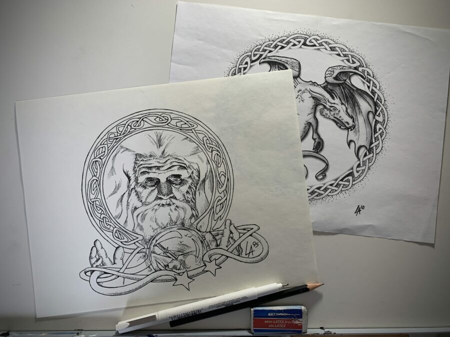 Live Celtic Knot Drawing for St. Patrick’s Day!