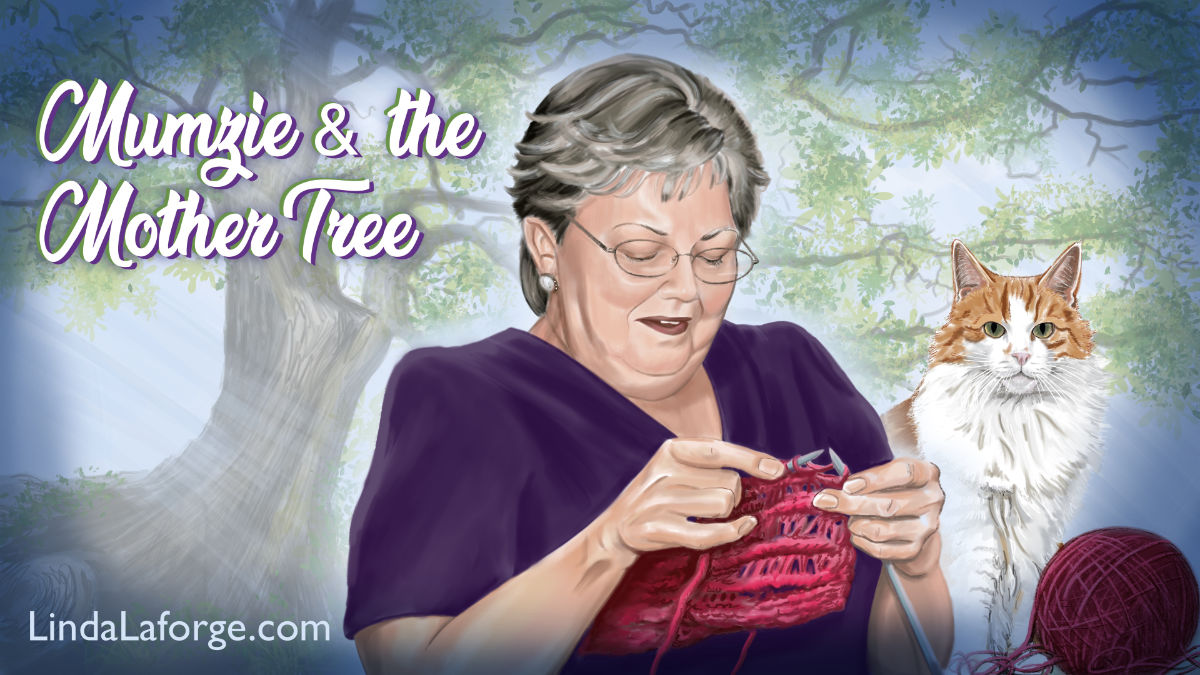 Mumzie and the Mother Tree, still art