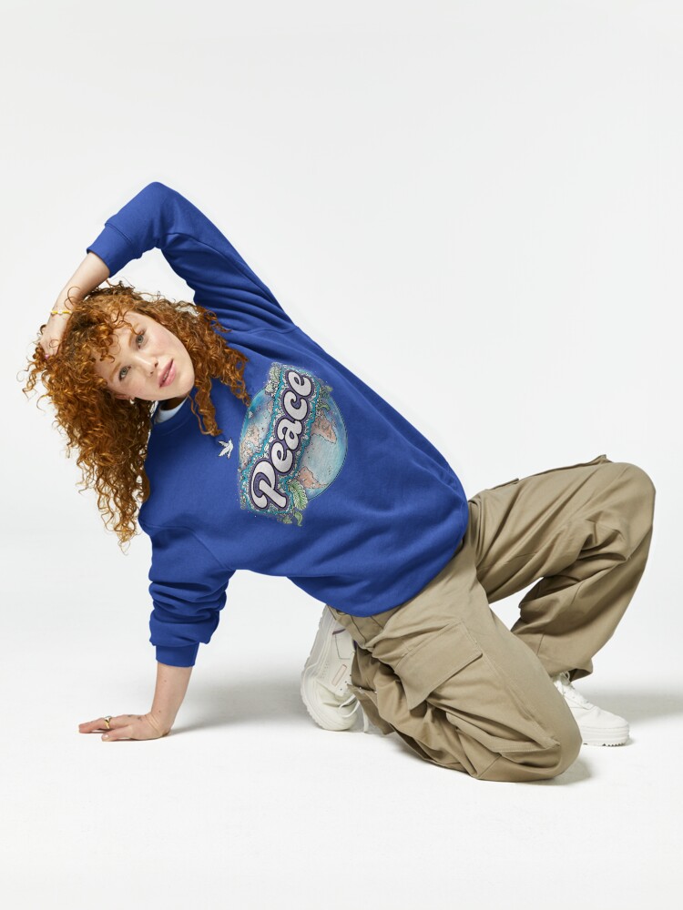 Peace-on-Earth-pullover-sweatshirt Peace on Earth digital art sweater