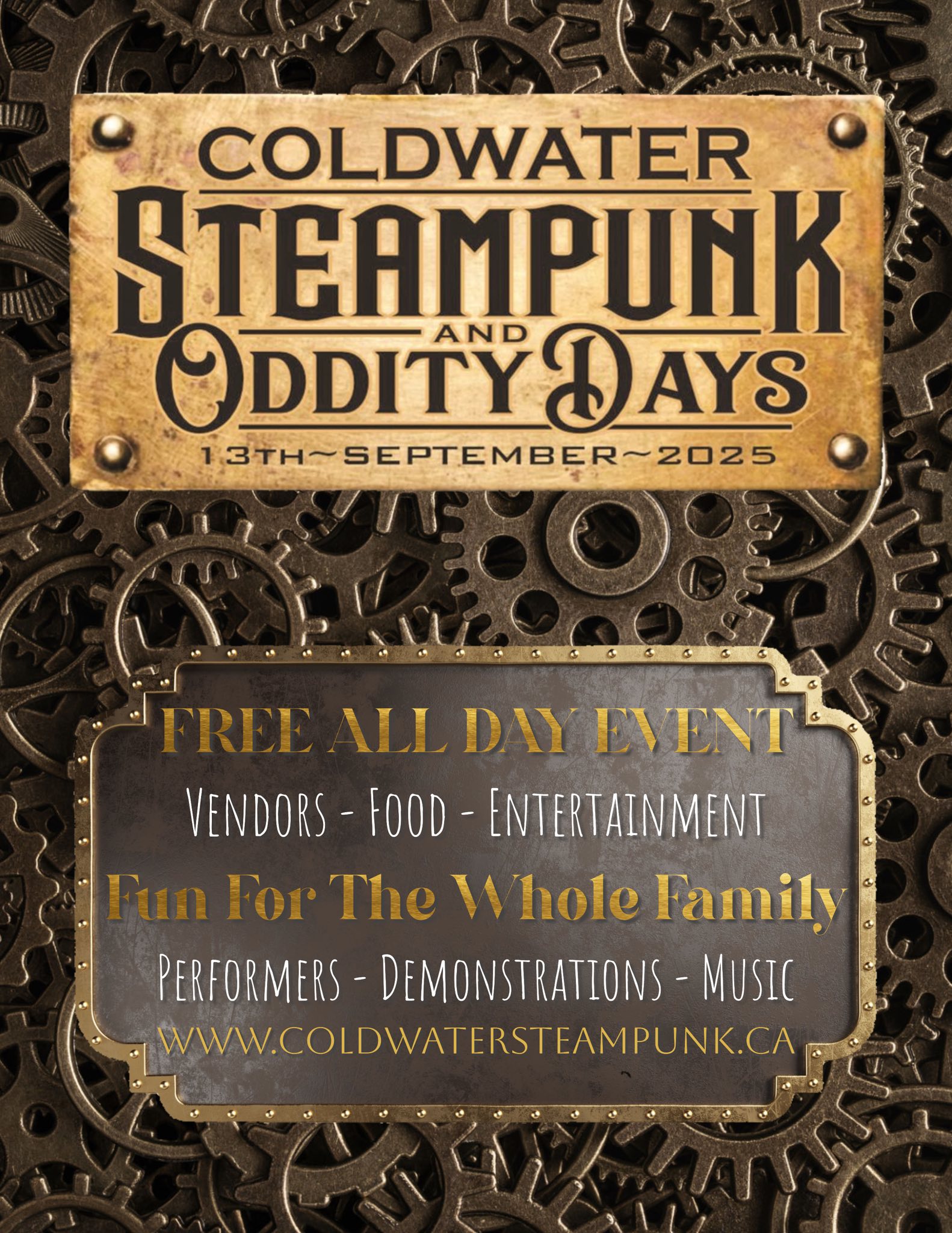 Coldwtaer Steampunk Festival